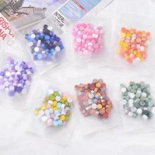 200pcs/Bag Octagon Mixed Color Sealing Wax Beads For Wax Seal Stamp, Lacquer Printing Wax Particles, Great For Wedding Invitations, Envelopes, Wine Gift Packaging, Christmas Gifts,Back To School,School Supplies - 200 Star Anise - View 10