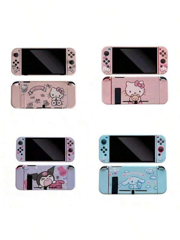 Sanrio Coque de protection souple et amovible compatible avec Switch, étui antichoc adapté à la console Switch