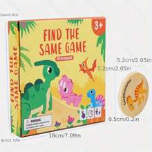 Memory Match Game - Enhances Color Recognition & Focus, Cognitive Training, Observation, Fun Puzzle Activity For School-Aged Youngsters