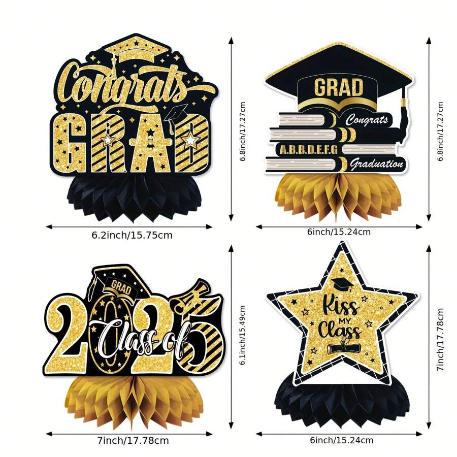 Graduation Decorations Class Of 2025 Decorations Purple Gold Balloon Boxes Grad And Class Of 2025 Letters Boxs High School College Announcements