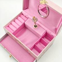 Jewelry Storage Box With Music, Decor With Fairies, Flowers & Ballet Elements, Home Decor, Birthday & Anniversary Gift