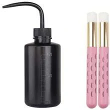 3pcs Eyelash Extension Kit - 150/250/500ml Plastic Eyelash Cleanser, Tattoo Wash Bottle, Nose Blackhead Face Cleansing Shampoo Brush For Eyelash Extension - Multicolor - View 17