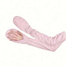 1 Double Loose Ice Silk Ice Sleeve Gloves Breathable Arm Protectors UV-Proof Outdoor Sleeves For Driving Sunscreen Sleeves - Multicolor - View 13