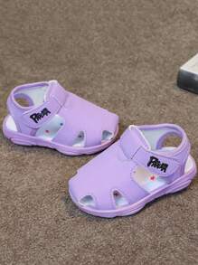 1 Pair Infant/Toddler Versatile New Soft Bottom Shoes, Comfortable For Outdoor, Beach, Vacation, School, Crawling, Fashion Casual Thick Sole Infant Walker Shoes