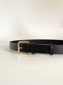 1pc Leopard Print Casual Vintage Sexy PU Belt For Women, Suitable For Jeans, Suit Jackets In Autumn/Winter