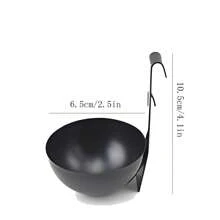 1/3pcs Stainless Steel Egg Cooker, Creative Breakfast Egg Boiler With Hook, Steaming Eggs Kitchen Tool