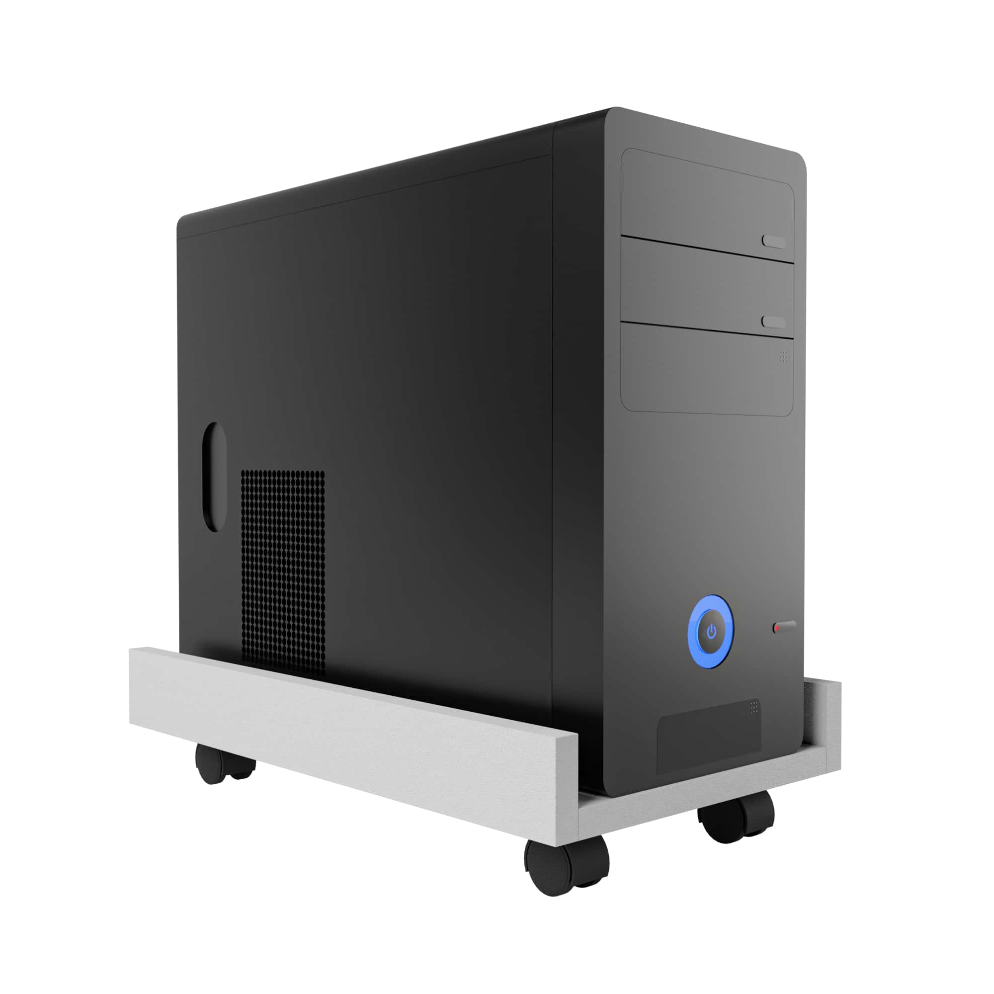 Suporte Gabinete Computador PC CPU Base Com Rodas Gamer Mdf | SHEIN Brasil