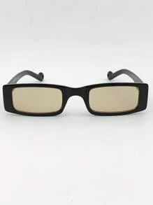 1 chiếc kính trang trí thời trang cổ điển hình chữ nhật hẹp, chất liệu PC, nhẹ và di động, thích hợp cho các sự kiện ngoài trời và buổi hòa nhạc - hình chữ nhật - Xem 10