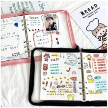 Neue Ankunft 2023 Süßes A5/A6 Mein Journal Agenda Notizbuch & DIY Fotokarten Binder Organizer Geschenk Buch Schulbedarf