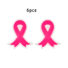 6 bucăți, margele focale din silicon, diferite stiluri, inclusiv margele focale din silicon cu panglici, potrivite pentru realizarea manuală de bijuterii, pixuri cu mărgele, pandantive cu breloc, pandantive pentru genți, etc., sortiment de margele și margele