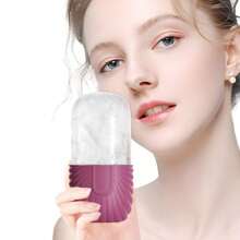 1pc Ice Face Roller, FacialMassager Contour And Enhance Skin Care & Glow , Ice Roller For Face & Eye Puffiness Relief, Ice Facial RollerMold Cube,Beauty,Skin Care Products,Spa,Self Care,Skin Care Tools,Face Care,Esthetician Supplies,Massage,Face Massage Tool,Face Roller,Ice Roller,Ice Roller Face - Multicolor - View 4