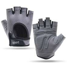 1 Pair Spring Cycling Half Finger Gloves, Outdoor Sports, Hiking, Fitness, Anti-Slip Hand Protection, Unisex - Multicolor - View 23