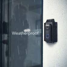 Wasserstein Solar Charger And Mount For Blink Video Doorbell (Black) - 1 - View 7