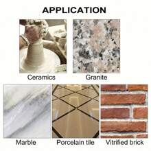 超薄水钻瓷砖刀片（1 件/3 件）——非常适合精确切割，适用于陶瓷、花岗岩和大理石——经久耐用，用途广泛