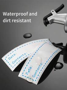 1 rolă etichetă autocolantă cu data de depozitare a alimentelor - autocolante detașabile neadezive pentru scris de mână, autocolante colorate goale pentru sticle, borcane, frigider, organizarea bucătăriei și marcarea inventarului, rechizite școlare, înapoi la școală - Multicolor - Vizualizare 6