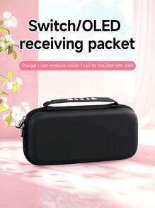 Set de 3 piezas, Estuche portátil para 2 y Switch OLED, incluye 2 tapas de joystick/botones con motivo de calavera para Joycon, con soporte, que cabe cargador, cable, 10 tarjetas de juego, accesorios de juego resistentes a golpes y presión - Multicolor - Ver 7