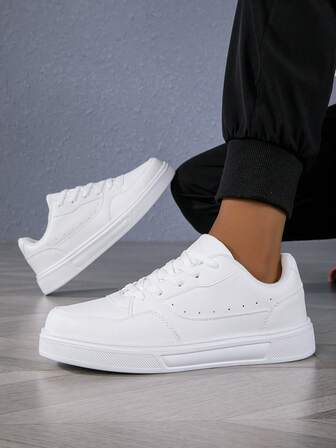 Retro Hong Kong Style Casual Minimalist Sneakers, Korean Version, Flat, Versatile Men's Student New Spring Autumn Sneakers