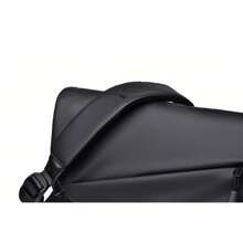 Men's Solid Color Flap Crossbody Multi-Function Pouch