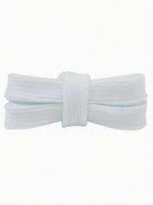 扁平宽鞋带，双层，彩色涤纶，适用于休闲鞋，多色鞋带配件