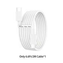 30W EU Rapid Charger Kit, USB C Wall Charger + 3.3ft/6.6ft Type C To Type C Data Cable, Compatible With IPhone 16 Pro Max/16 Pro/16 Plus/16/15 Series, IPad And Other Phones Suitable For Travel, Office, Dorm, And Home Adapter - EU C Type Plug(220-240V) - View 11