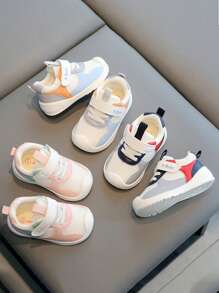 1 双儿童撞色功能鞋垫透气防滑软底户外运动鞋