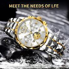 LIGE LIGE Fashion Women's Elegant Watch Waterproof Luminous Quartz Watch Business Daily Calendar Watch