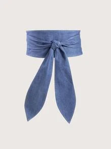 1pc Women's Adjustable Wide Elastic Waist Belt, Decorative Waist Cincher For Dresses, Shirts, Retro American Y2K High-End Leather Belt Fall, Autumn, Halloween - Girdle - View 2