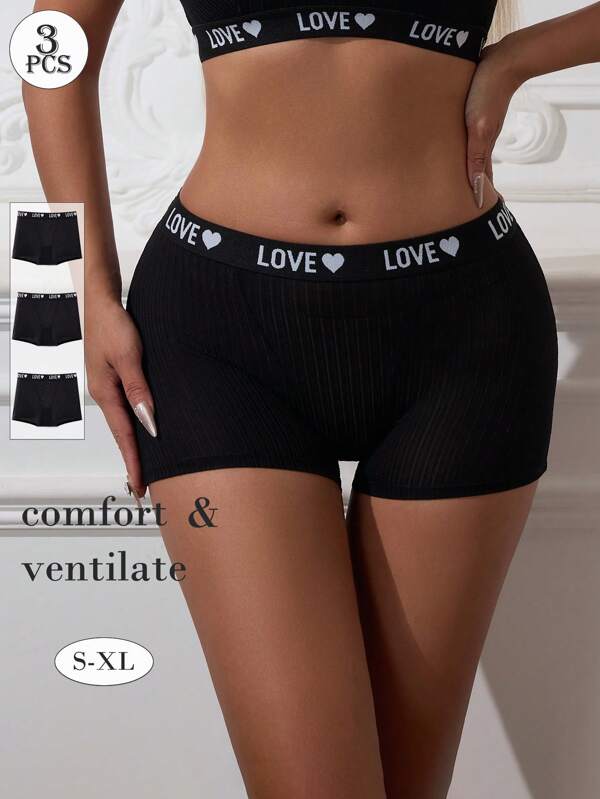 3 Stück/Pack hochwertige europäische & amerikanische nahtlose Damen Höschen, bequeme sportlich-lässige sexy Höschen, Po-hebende elegante verspielte Unterwäsche