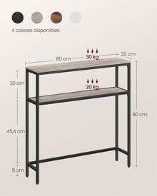 VASAGLE Bench Table - Beige - View 4
