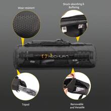 AOCHUAN 可折叠便携式云台稳定器 7.0 防抖升级版 7 色磁吸补光灯 运动时顺滑对焦 360 度旋转追踪开关 AI 手势控制 适用于全景广角电影直播延时拍摄 节日送礼佳品 兼容 Android 手机 手机相机智能跟随相机手机支架，360°旋转 适用于暑假、旅行度假、直播、Vlog、家庭聚会、手持自拍、户外活动、采访 Nan ActiveTrack - 黑色 - 查看 7