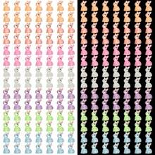 25/50 件迷你夜光树脂兔子 - 非常适合仙女花园、DIY 圣诞装饰和派对礼物