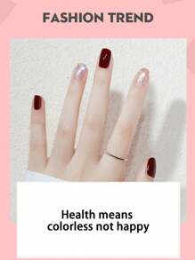 8mL Summer Breathable Nail Polish, Water-Based Gel, Long-Lasting, No Lamp Needed, Peelable, Quick Dry, Popular Colors, For Fingernails And Toenails