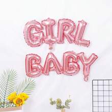 2 Stück Geschlechtsoffenbarung Folie Ballon, Dekorationen für Jungen- oder Mädchen Geschlechtsoffenbarungs Party Hintergrund