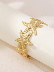 1 pièce Bracelet étoile de mer minimaliste, élégant et polyvalent, style océanique