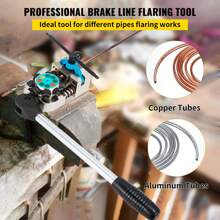 Hydraulic Tube Expander, 1/2" Or 3/8" Or 3/16" Or 1/4" Or 5/16" To 1-1/8" OD, HAVC Hydraulic Crimp Tool With 7 Expanding Tips, Deburring Tool, Copper Aluminum Brass Soft Steel Tube Cutter - 45˚ Expansion Tool With 4 Pairs Of Dies With Box - View 2