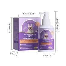 50Ml Dog Lover And Dog Mom Love Oral Spray For Puppy Keep No Brushing Cat/Dog Lover Gift And Dog/Cat Mom Love Pet Oral Care Spray Dog Lover And Dog Mom Love/Cat Lover And Cat Mom Love Tooth Cleaning Spray