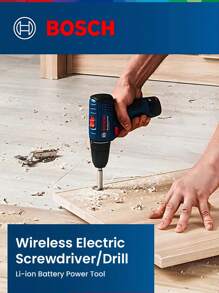 Bosch Professional Cordless GSR120-Li Drill/Screwdriver (Bare Metal + Box) - Multicolor - View 2