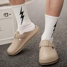 Chaussures légères à enfiler pour hommes, intérieur EVA doux antidérapant et imperméable, respirant. Sandales unisexes à semelle épaisse, simples et casual