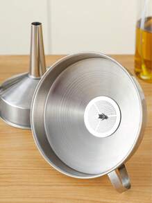 2 件/1 件不锈钢漏斗带过滤网，家用油过滤器漏斗，多尺寸漏斗，适用于过滤、、、饮料、茶、咖啡在厨房、餐厅、餐厅 - 彩色 - 查看 5