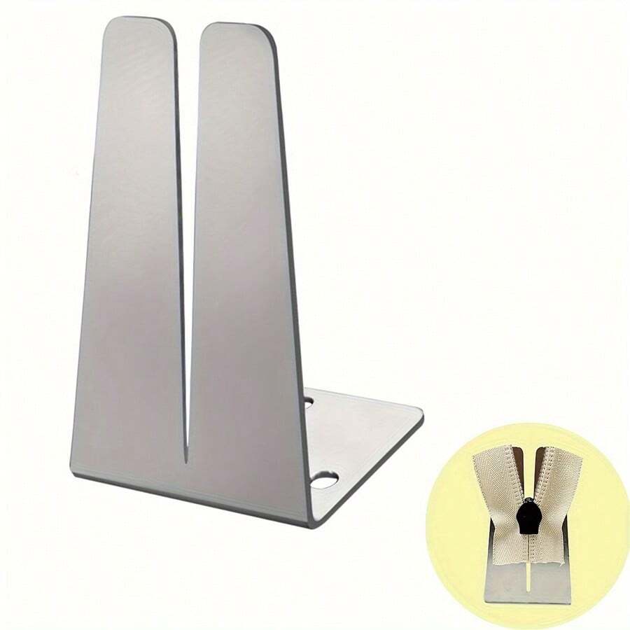 1pc Stainless Steel Zipper Puller Tool, Easy To Insert And Slide On Zipper For Zipper Repair And Installation