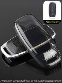 1 szt. TPU Car Smart Key Cover Shell, pasuje do modeli Nissan Pathfinder Rogue Kicks, wygodny w dotyku, chroniący Twoje klucze