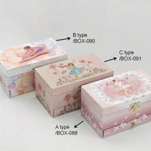 Jewelry Storage Box With Music, Decor With Fairies, Flowers & Ballet Elements, Home Decor, Birthday & Anniversary Gift