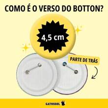 KIT With 4 Buttons The Fragrant Flower Blooms With Dignity - Kaoru Hana Wa Rin To Saku - Botons Bottons 4.5CM Brooch - Button - Button - Buton - Brooches - Botom - Buttons - Butom - Botoms - Pin - Pins - Botom - Bottom - Button Botuns - BỘ 4 NÚT - Xem 4