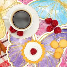 4/12 piezas de manteles desechables de papel con tema de mariposa, decoración de primavera para cocina, restaurante y uso en fiestas, perfectos para picnics, comidas diarias y entusiastas de la decoración del hogar, regalo ideal para amantes del ajuste de la mesa