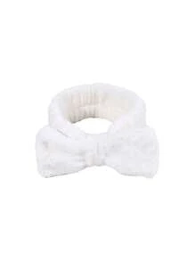 1 Stück personalisierte Spa-Schleife Stirnbänder für Frauen, mit eigenem Namen bedrucktes Stirnband für Hautpflege und Make-up, flauschige, individuell beschriftete Wasch- und Dusch-Haarband für Hautpflege, Yoga, elegante Schleifen-Kopfbedeckung für das tägliche Gesichtwaschen, Frauenhaarschmuck