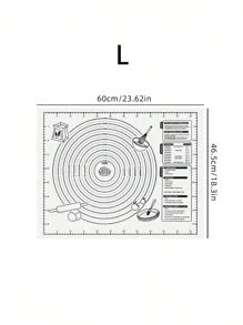 1pc Kneading Mat - Non-Stick, Easy To Clean - Blue/Purple/White/Pink Options, Convenient Cleaning, Suitable For Cookie, Dough, Cake Baking, Essential Baking Tool For Chinese Pastries, Great For Christmas, Easter, Thanksgiving