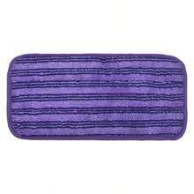 Yhaijj1/2/3pcs High Quality New Cationic Materials Microfiber Mop Pads Adapt To Sweeper 12-Inch Microfiber Mop Pad Reusable And Washable High Dirt And Water Absorption Easy To Clean Cleaning Accessories 11x5inch Purple Green Dark Blue Cleaning Accessories Cleaning Supplies For Apartment Home