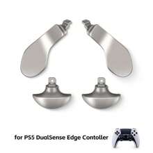 4 piezas / 5 colores de teclas metálicas posteriores para controlador TOPWOLF Original PS 5-Edge, compatible con el gamepad PS 5 Edgeelite - Juego de paletas - Ver 7