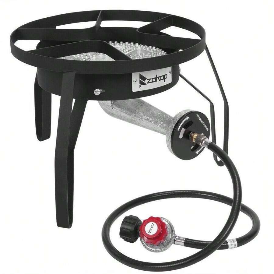 200,000 BTU Outdoor Stove Propane Burner Cooking Gas Portable Cooker BBQ Grill - 1 - View 1