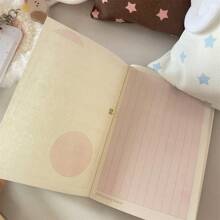 Aesthetic Lucky Clover A6 Handbook Student Plan Notebook Small Notebook Portable Diary